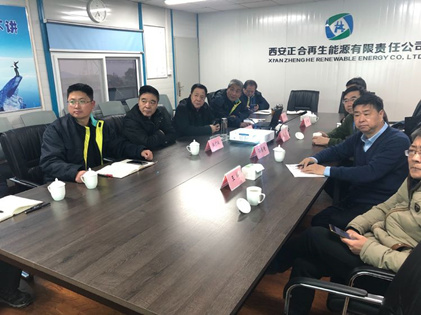 集團領導會同航天六院、航天六院十一所（京）調研灞橋生活垃圾無害化處理項目