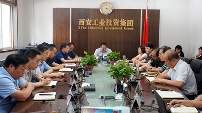 集團黨委傳達學(xué)習中央和省、市委 “不忘初心、牢記使命”主題教育工作會議精神